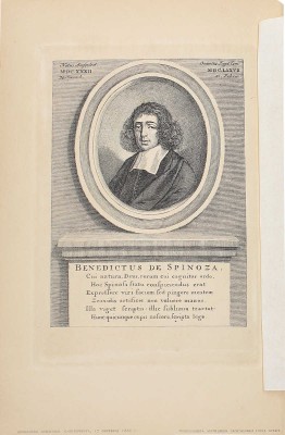 [Из библиотеки классика русской литературы Н.С. Лескова]. Спиноза Б. Этика, изложенная геометрическим методом и разделенная на пять частей, в коих рассуждается: I. О боге. II. О природе и начале души. III. О начале и природе аффектов. IV. О рабстве человеческом или о силе аффектов. V. О власти разума или о человеческой свободе. СПб., 1886.
